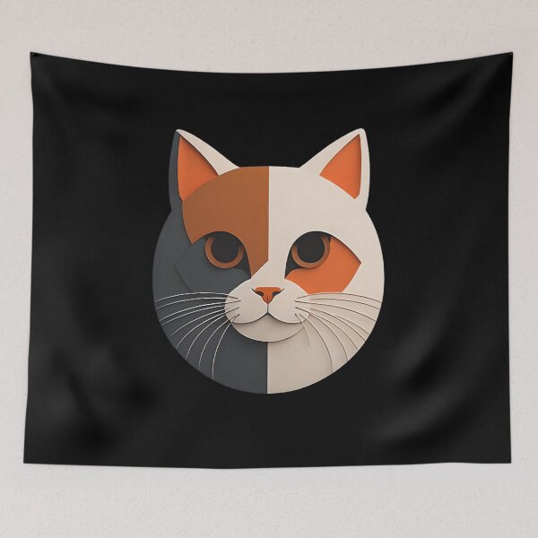 Item preview, lovely cat designed and sold by cuatrilenio.