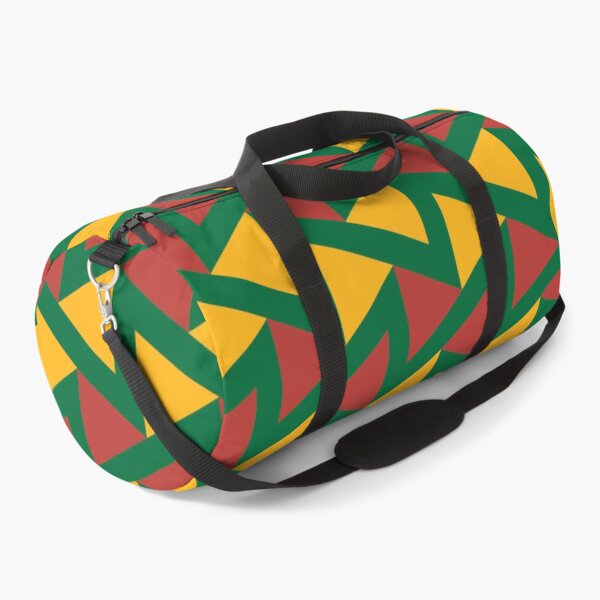 Item preview, Yellow Green Red Lithuania Tricolor Zigzag Triangle Line Geometric Lithuanian Language Folk Art Pattern designed and sold by PenguinForests.