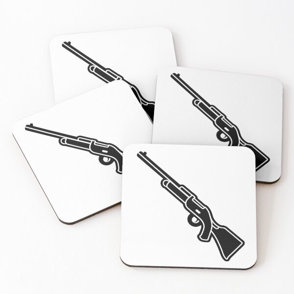 Item preview, Modern Black and White Machine Gun designed and sold by Modern-Horizon.