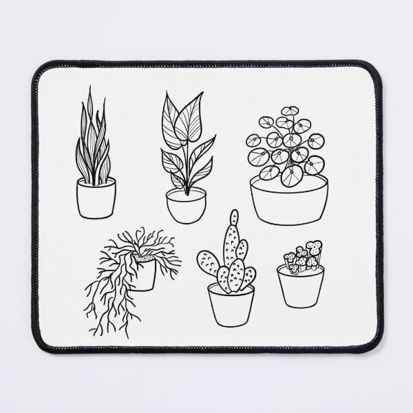 Item preview, 6 house plants designed and sold by susyrdesign.