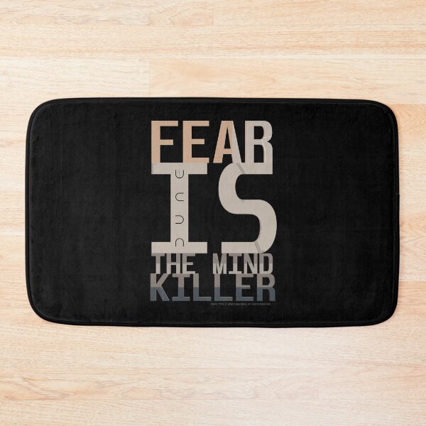 Item preview, DUNE. Fear Is The Mind Killer (black background) designed and sold by bekksa.