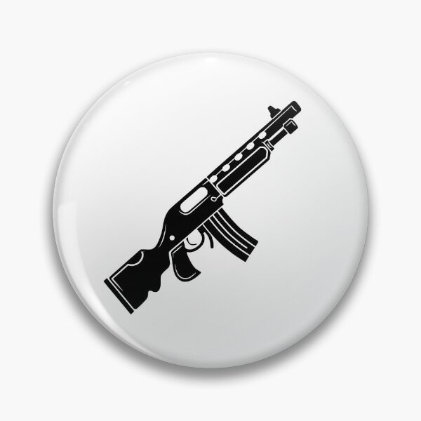 Item preview, Black and White Armament Machine Gun designed and sold by Modern-Horizon.