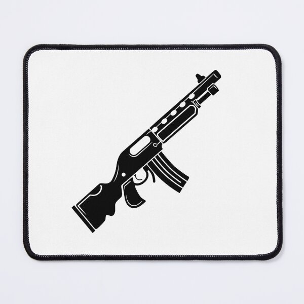 Item preview, Black and White Armament Machine Gun designed and sold by Modern-Horizon.