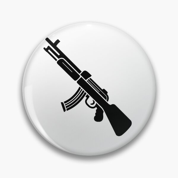 Item preview, Abstract Black and White Machine Gun designed and sold by Modern-Horizon.