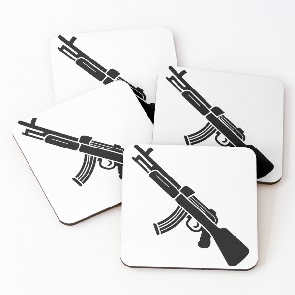 Item preview, Abstract Black and White Machine Gun designed and sold by Modern-Horizon.