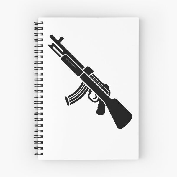 Item preview, Abstract Black and White Machine Gun designed and sold by Modern-Horizon.
