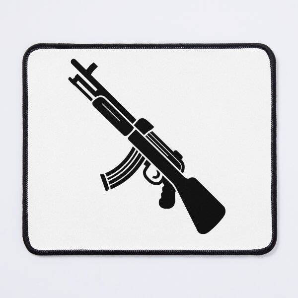 Item preview, Abstract Black and White Machine Gun designed and sold by Modern-Horizon.