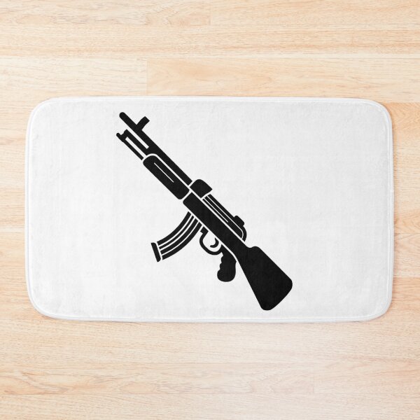 Item preview, Abstract Black and White Machine Gun designed and sold by Modern-Horizon.