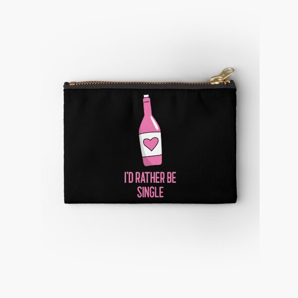 Item preview, I'd Rather Be Single designed and sold by RiseandShineTee.