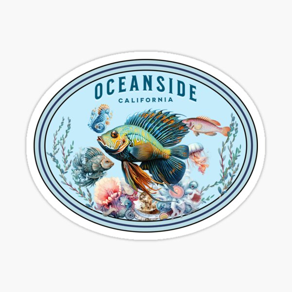 Item preview, Oceanside California Sea Life designed and sold by Destination88.