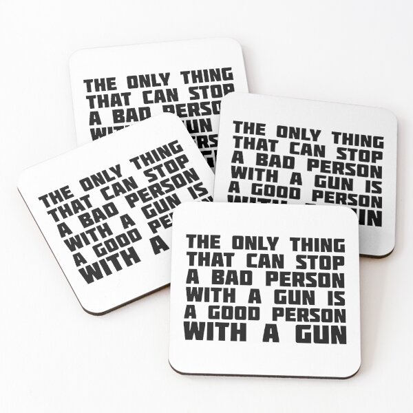 Item preview, The only thing that can stop a bad person with a gun is a good person with a gun designed and sold by LibertyCapital.