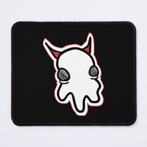 Item preview, Cute Ghost With Horns designed and sold by BobbyMillsArt.