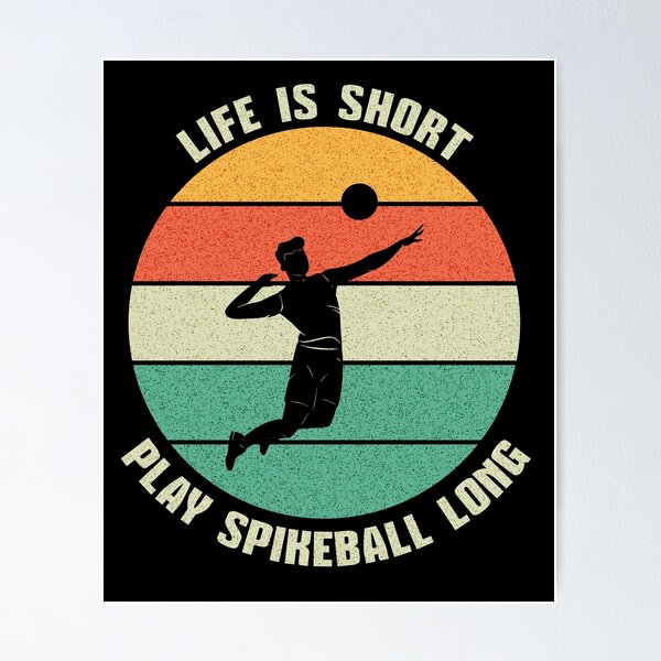 Item preview, Spikeball Roundnet game for backyard beach park indoor spike ball Funny Vintage designed and sold by HosvPrint .s.