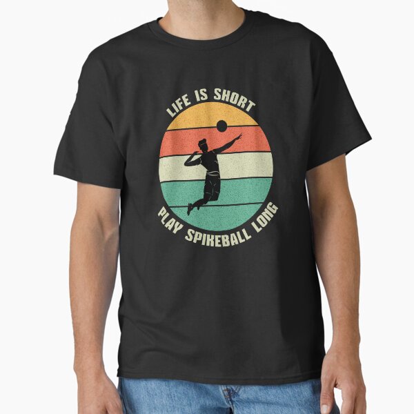 Spikeball Roundnet game for backyard beach park indoor spike ball Funny Vintage Classic T-Shirt