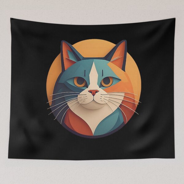 Item preview, lovely cat designed and sold by cuatrilenio.