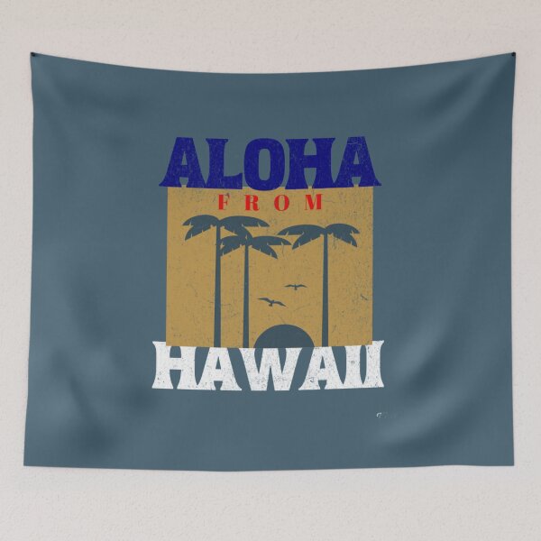 Item preview, Aloha From Hawaii designed and sold by BlueGoldArt.