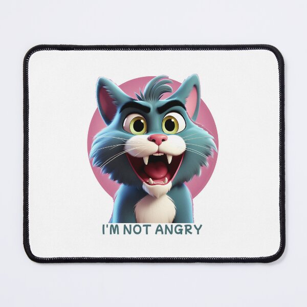 Item preview, Angry Nervous Cat designed and sold by neworionsOrions.