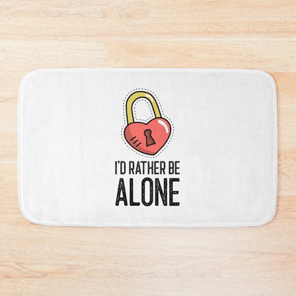 Item preview, I'd Rather Be Alone  designed and sold by RiseandShineTee.