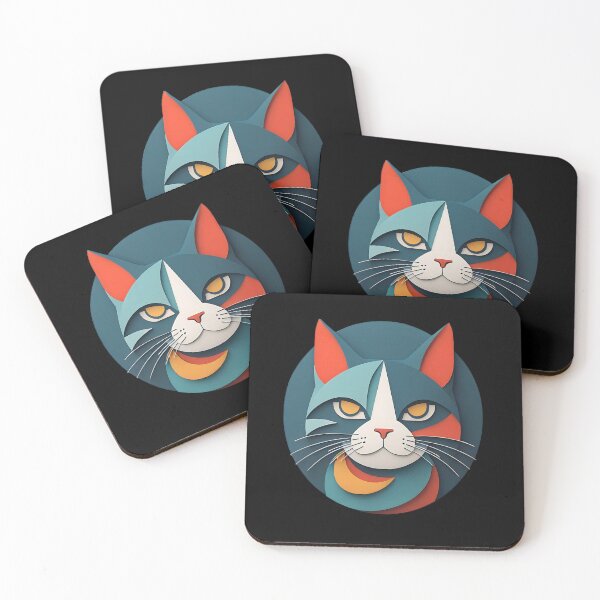 Item preview, lovely cat designed and sold by cuatrilenio.