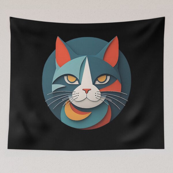 Item preview, lovely cat designed and sold by cuatrilenio.