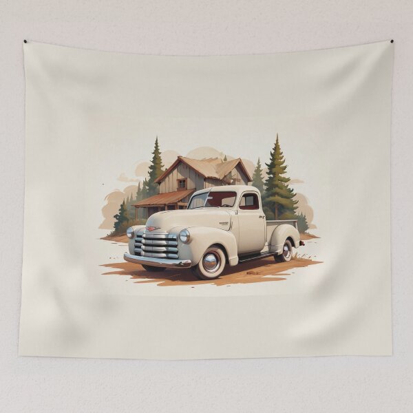 Item preview, Classic American Pickup designed and sold by ArtCraftLab.