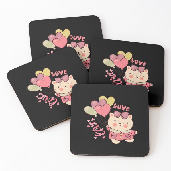 Item preview, Cute and meme  kitty valentine's day design designed and sold by Openspace2020.