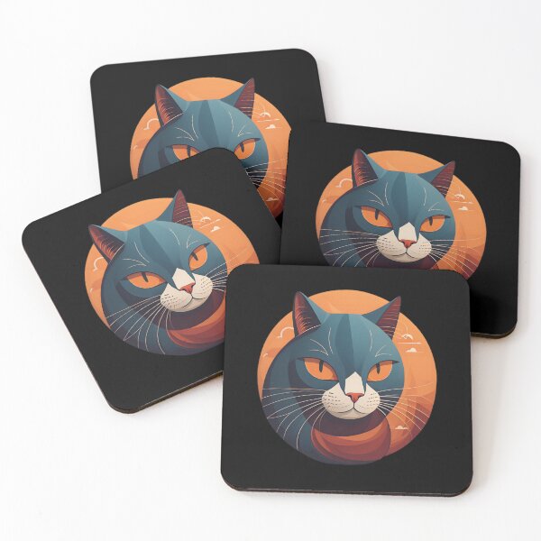 Item preview, lovely cat designed and sold by cuatrilenio.