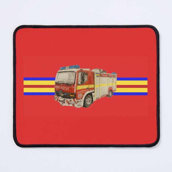 Item preview, Somerset HRT Fire engine other items designed and sold by Truck drawing art.