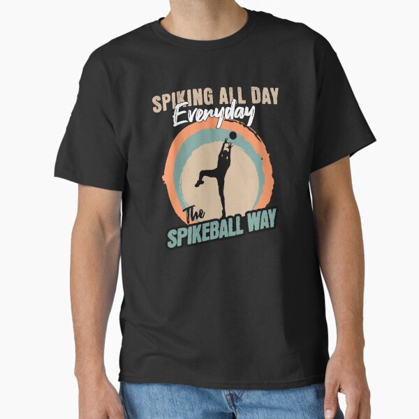 Spikeball Roundnet game for backyard beach park indoor spike ball Funny Vintage Classic T-Shirt