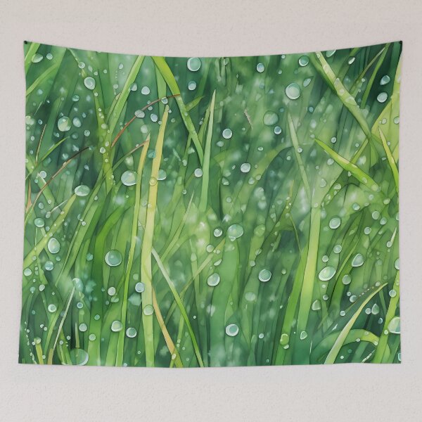 Item preview, morning dew on the grass designed and sold by elegantpaterns.