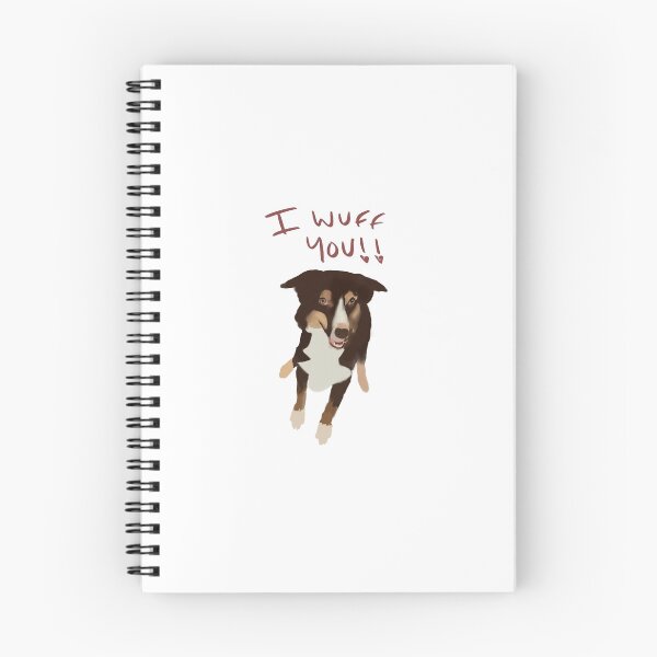 Item preview, I Wuff You Australian Shepard designed and sold by TheRatatatnat.