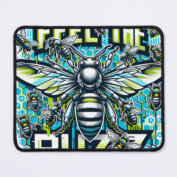 Item preview, Feel The Buzz Bee Lover Beehive Design designed and sold by pixelpopplanet.