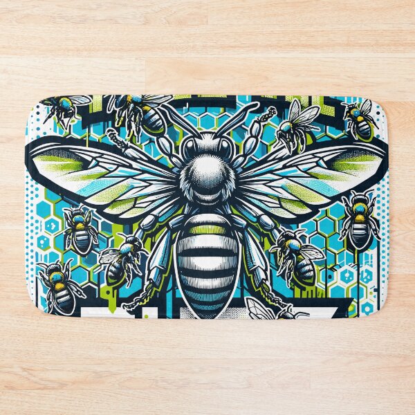 Item preview, Feel The Buzz Bee Lover Beehive Design designed and sold by pixelpopplanet.