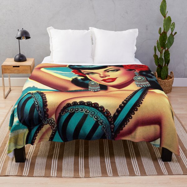 Item preview, Vintage Summer Pin Up designed and sold by PulpVintage.