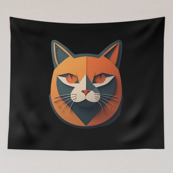 Item preview, lovely cat designed and sold by cuatrilenio.