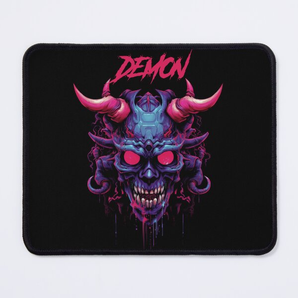 Item preview, Synthwave Cyberpunk Demon  designed and sold by GlitchGrotesque.