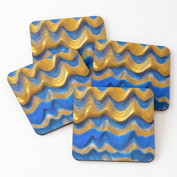 Item preview, Golden Wave  designed and sold by Zenvo.