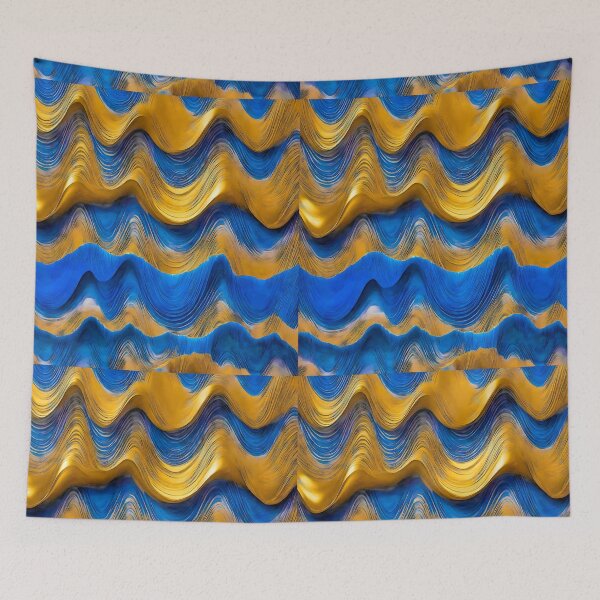 Item preview, Golden Wave  designed and sold by Zenvo.