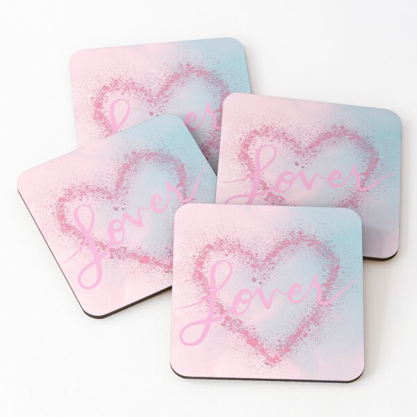 Item preview, Lover Valentines, Taylor, Pink Heart, Pink Skies designed and sold by MyVioletSkies.