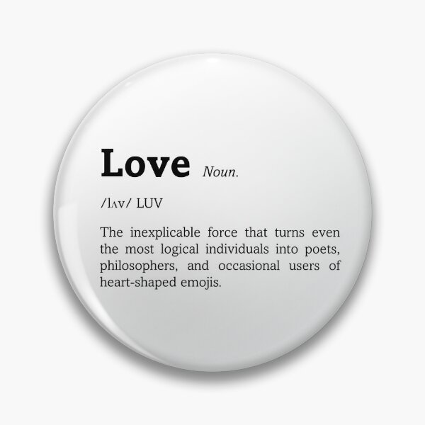 Item preview, Love definition designed and sold by ByOliB.
