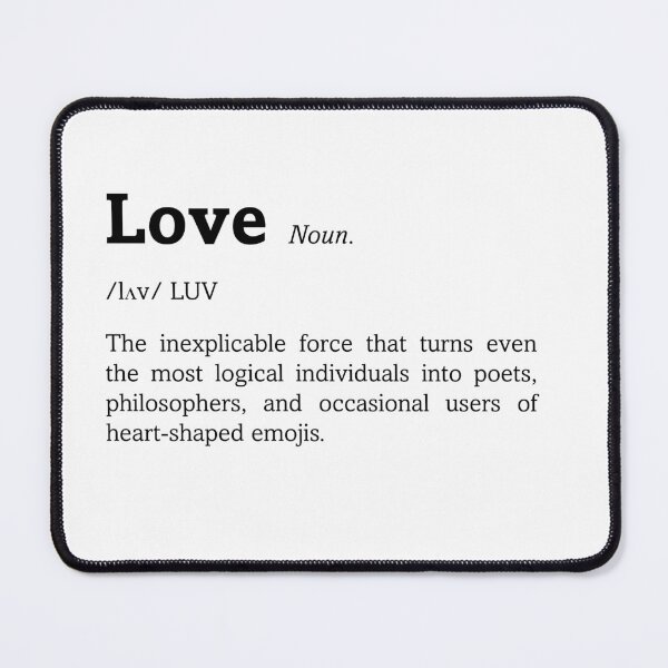 Item preview, Love definition designed and sold by ByOliB.