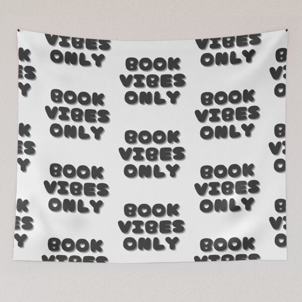 Item preview, Book Vibes Only | Book Aesthetic quotes designed and sold by PurpleWay.