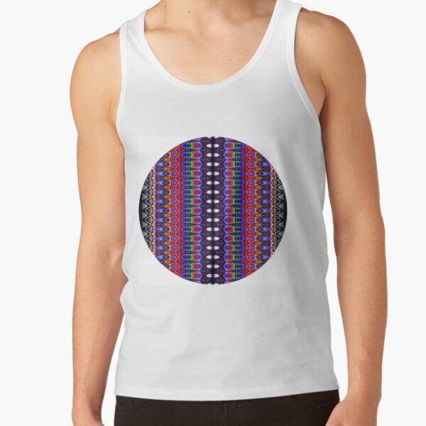 pattern, tracery, weave, template, unorthodox, refined, exquisite, elegant Tank Top