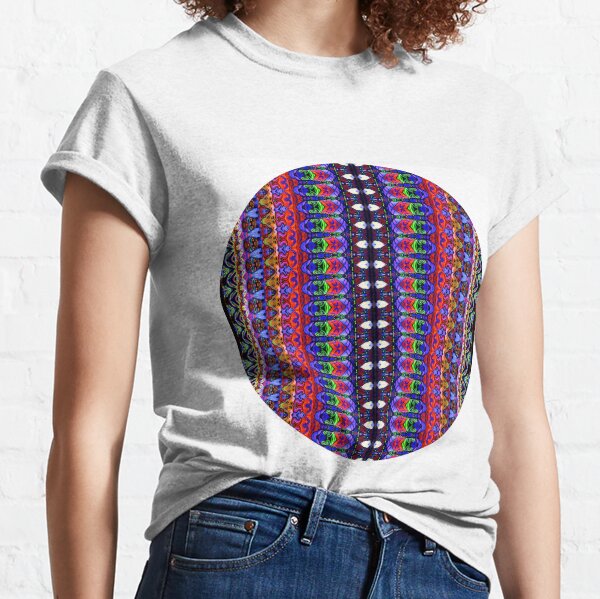 pattern, tracery, weave, template, unorthodox, refined, exquisite, elegant Classic T-Shirt