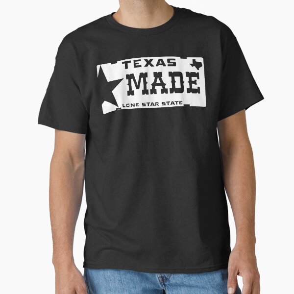 Vista previa del artículo con la obra «Matrícula Lone Star fabricada en Texas», diseñado y vendido por vma77.