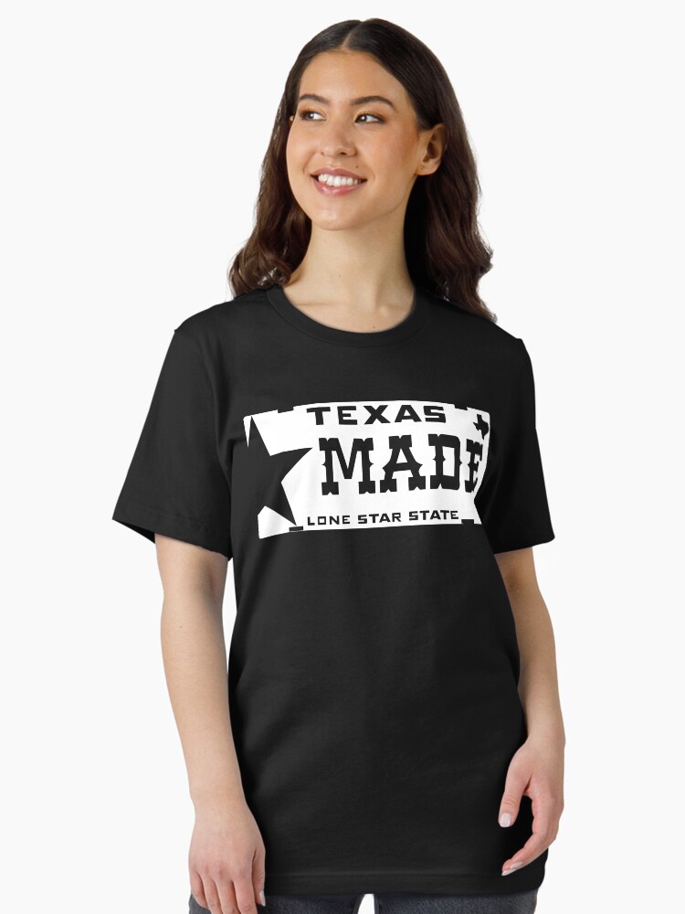Texas Made Lone Star License Plate T-Shirt Texas Made Lone Star License Plate T-Shirt