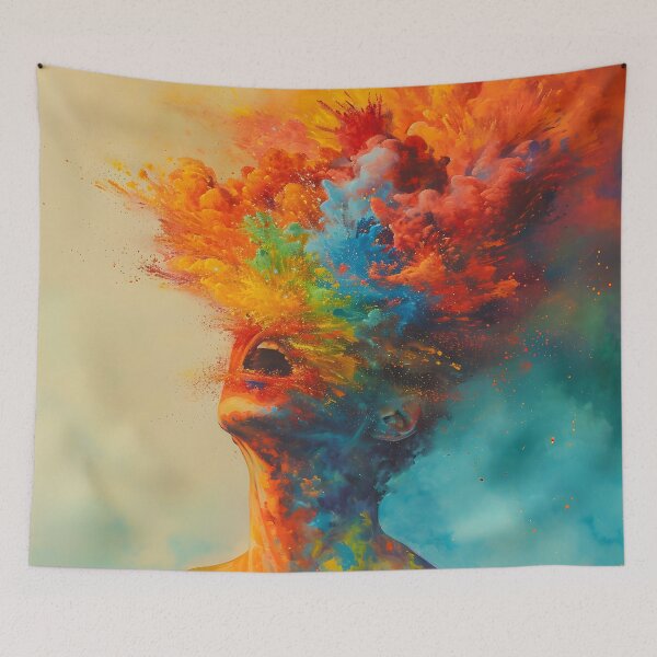 Item preview, Colors in Harmony: Celebrating Holi, a Festival of Vibrant Traditions designed and sold by InsaneLEDP1994.