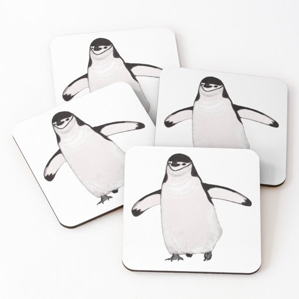 Item preview, Chinstrap Penguin Drawing designed and sold by ArtAndBliss.