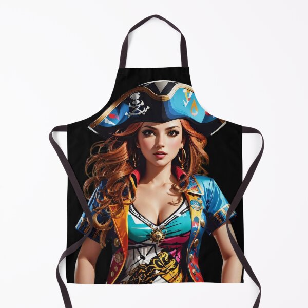 Item preview, Voyage of Vivacity: A Buccaneer's Bold Chromatic Portrait designed and sold by ArtComixHaven.