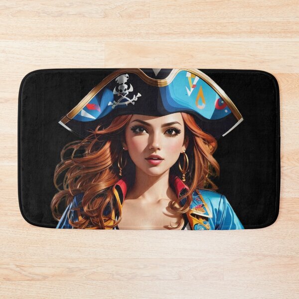 Item preview, Voyage of Vivacity: A Buccaneer's Bold Chromatic Portrait designed and sold by ArtComixHaven.